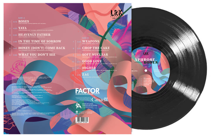 Limited Edition “Roses” LP on Vinyl